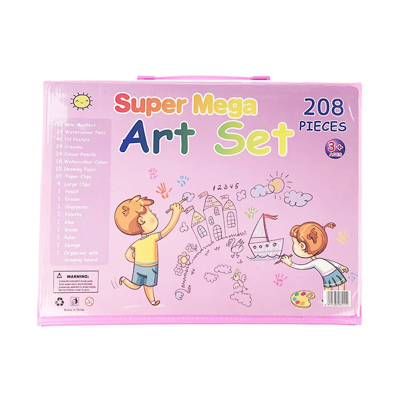 kit dibujo  210 pzas Juego de Pintura