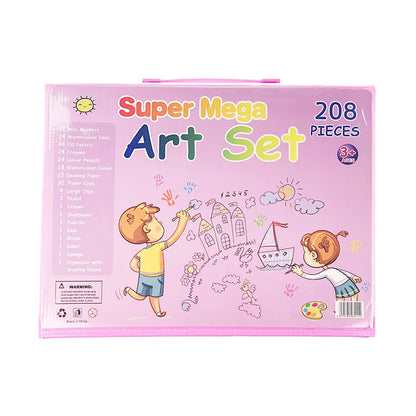 kit dibujo  210 pzas Juego de Pintura