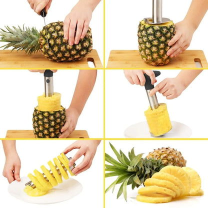 CORTADOR Y REBANADOR DE PIÑA