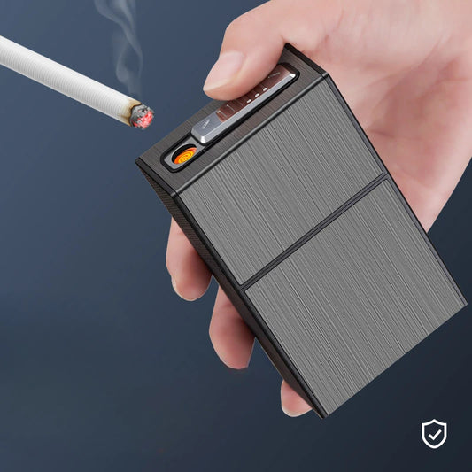 CIGARRERA CON ENCENDEDOR