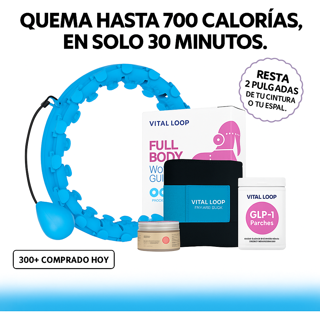 DESAFÍO VITAL-LOOP Transforma tu cuerpo y tu energía en solo 30 minutos al día 💪