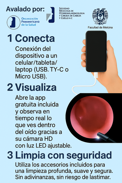 AurisPro: Control visual, Cuidado sin miedo.
