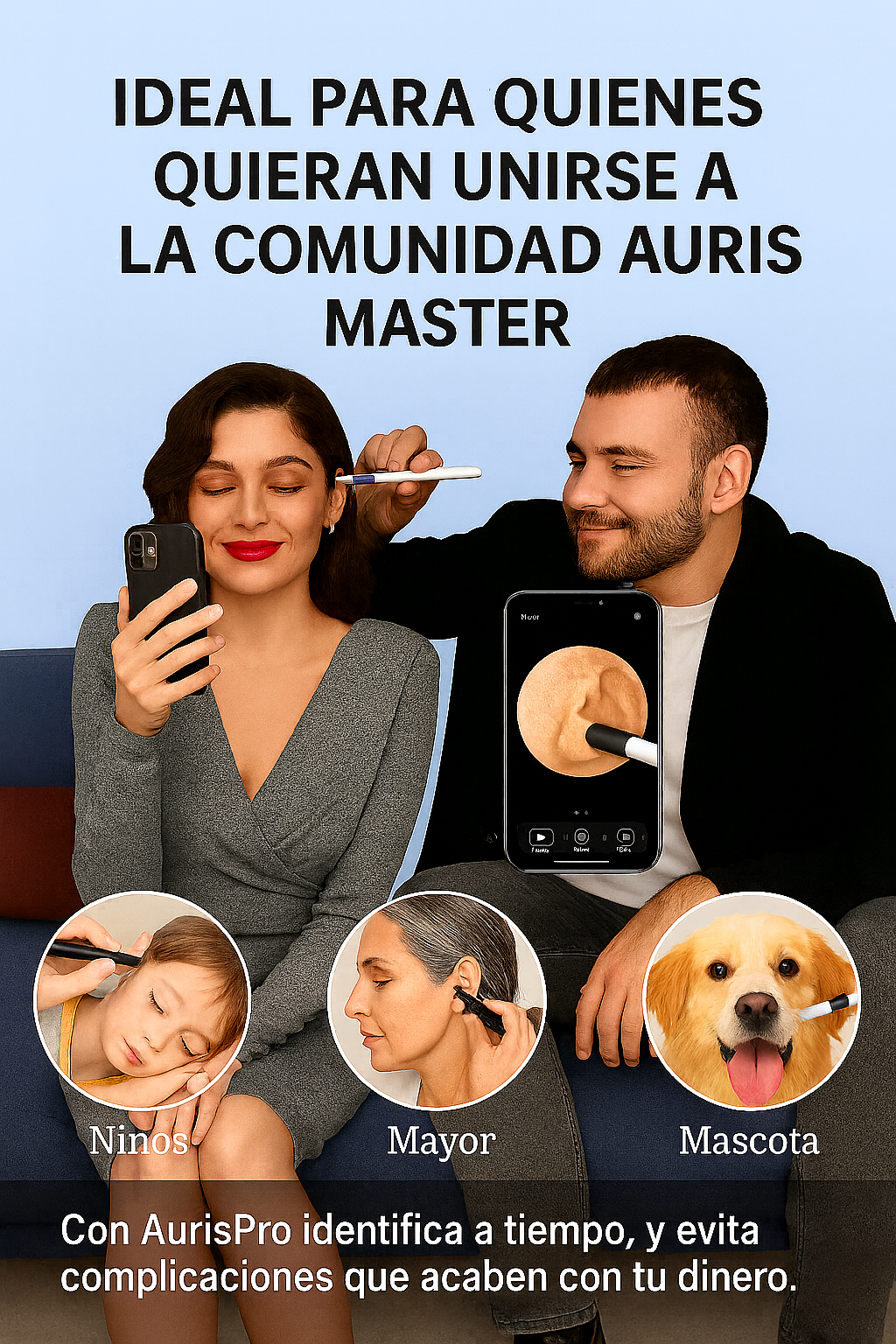 AurisPro: Control visual, Cuidado sin miedo.