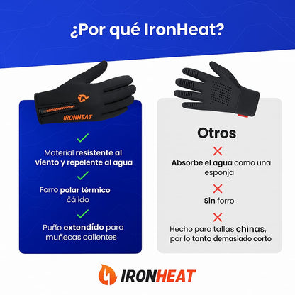 IronHeat™- Rendimiento, Resistencia y Confort en tus manos.